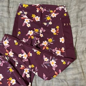 Floral leggings
